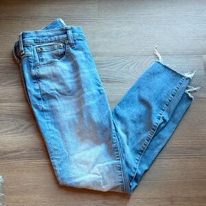 J. Crew Light Blue Denim Skinny Jeans | Size 28